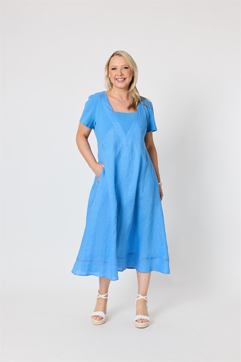 Audrey Pure Linen Top
